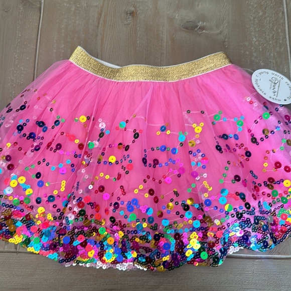 Sweet Wink Raspberry Confetti Tutu - 2-4Y - Brand New - NWT - Picture 3 of 13